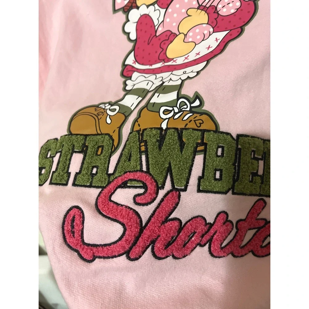 Freeze Hoodie Women S Pink Strawberry Shortcake Sweet Life Graphic